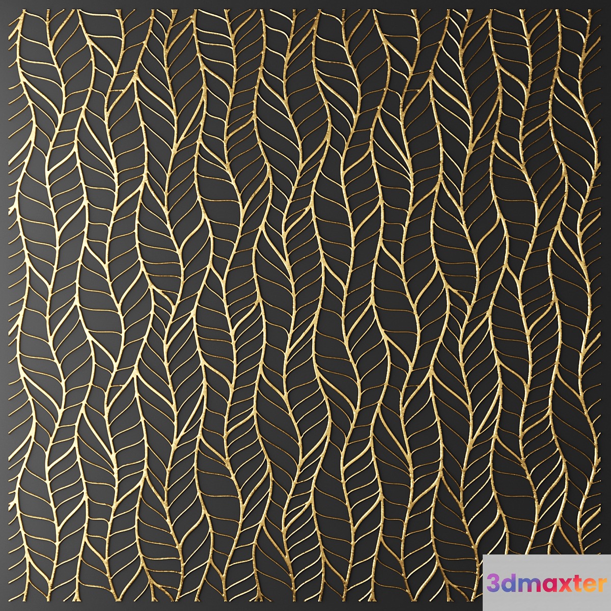 Decor for wall. Panel. 3D - No.7