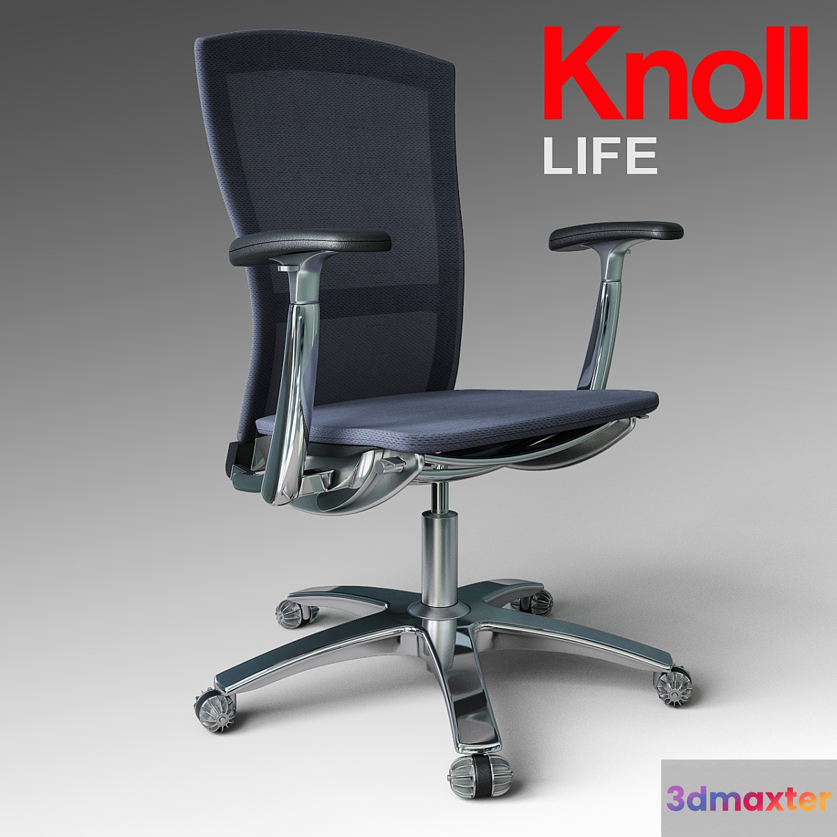 Life Adjustable Arms 3D Max