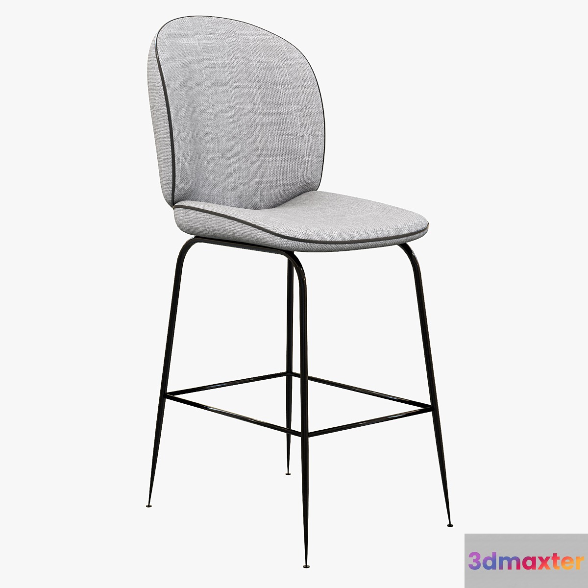 contemporary bar stool 3D Max