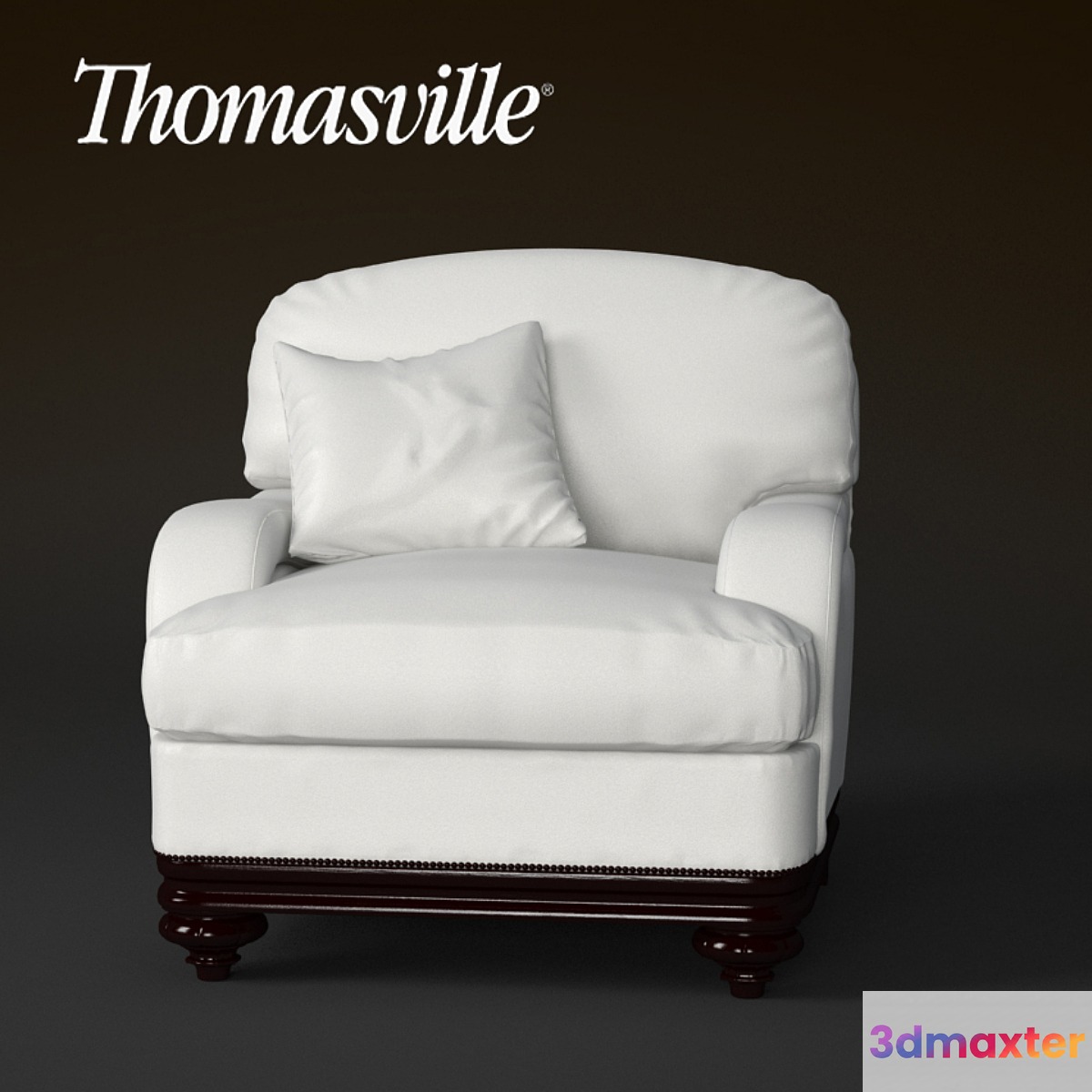 Thomasville_armchair 3D Max