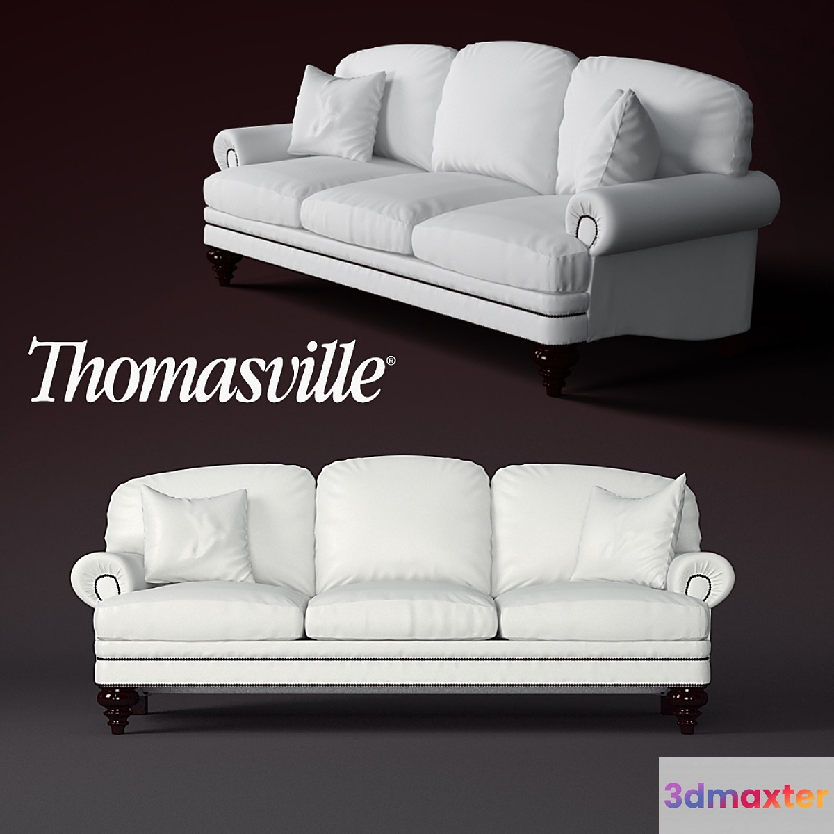 Thomasville_sofa 3D Max