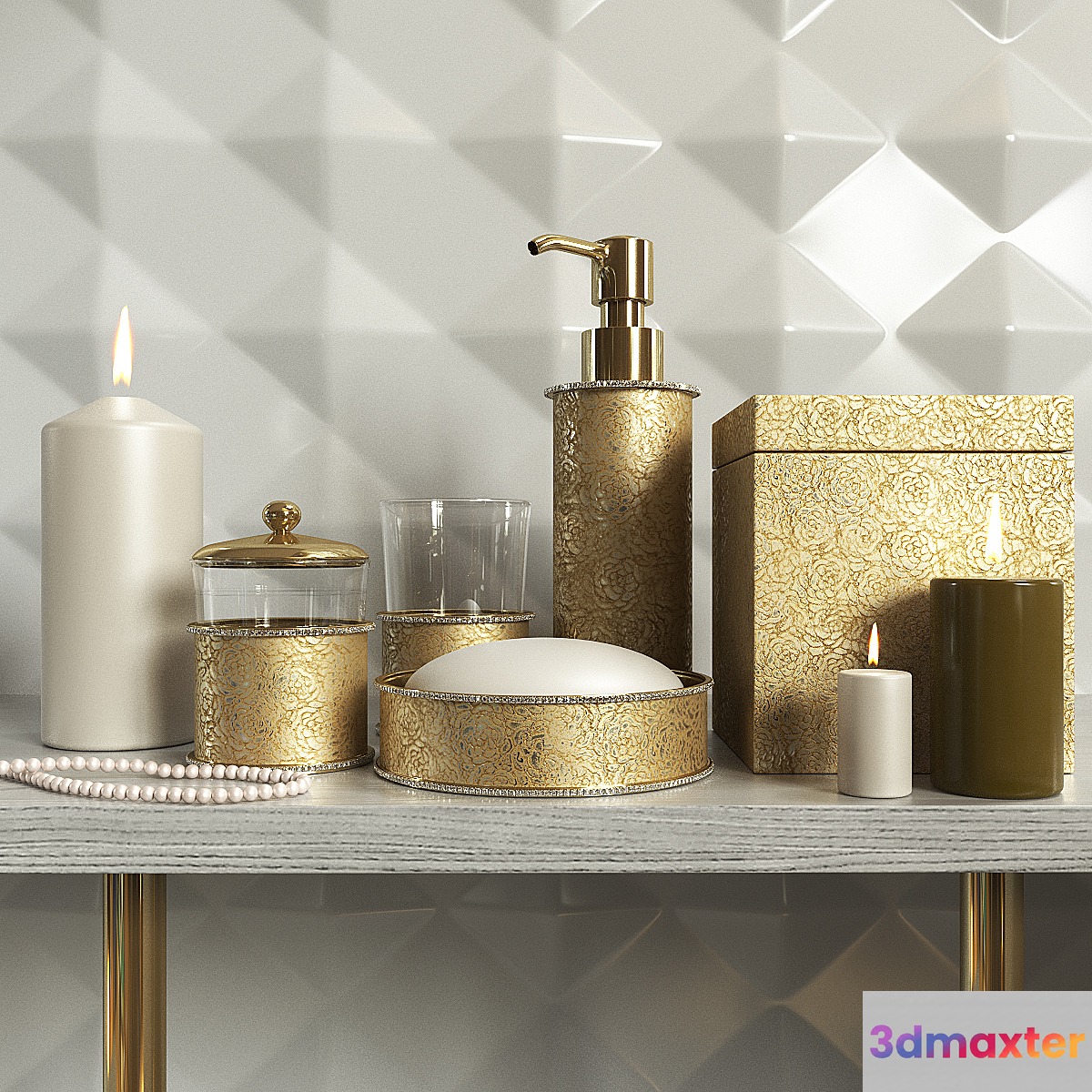Bathroom Accessories - No.2 3D Max