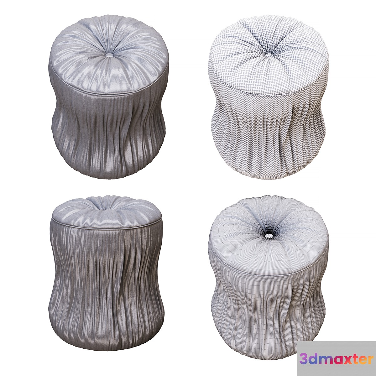 Classic puff pleated
