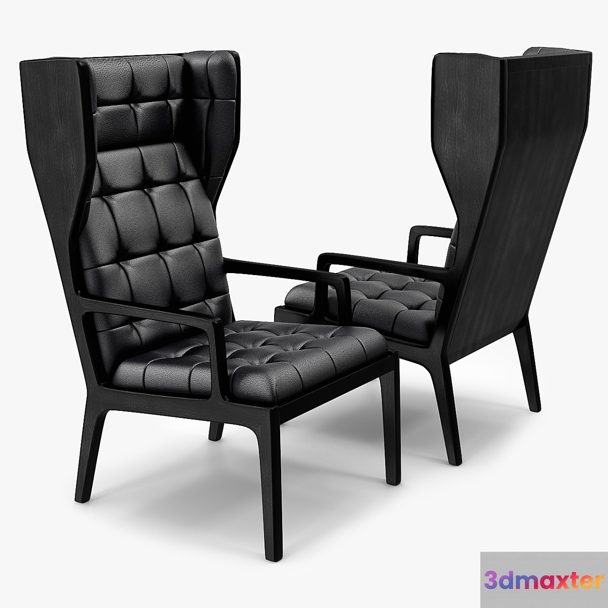 James Wingback 3D Max