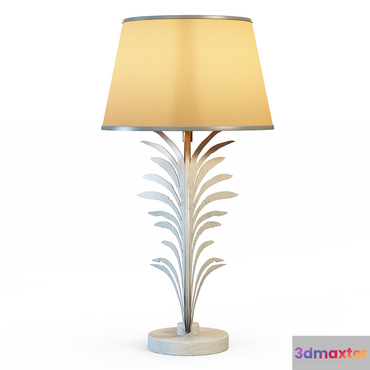 Palm Frond Table Lamps 3D Max