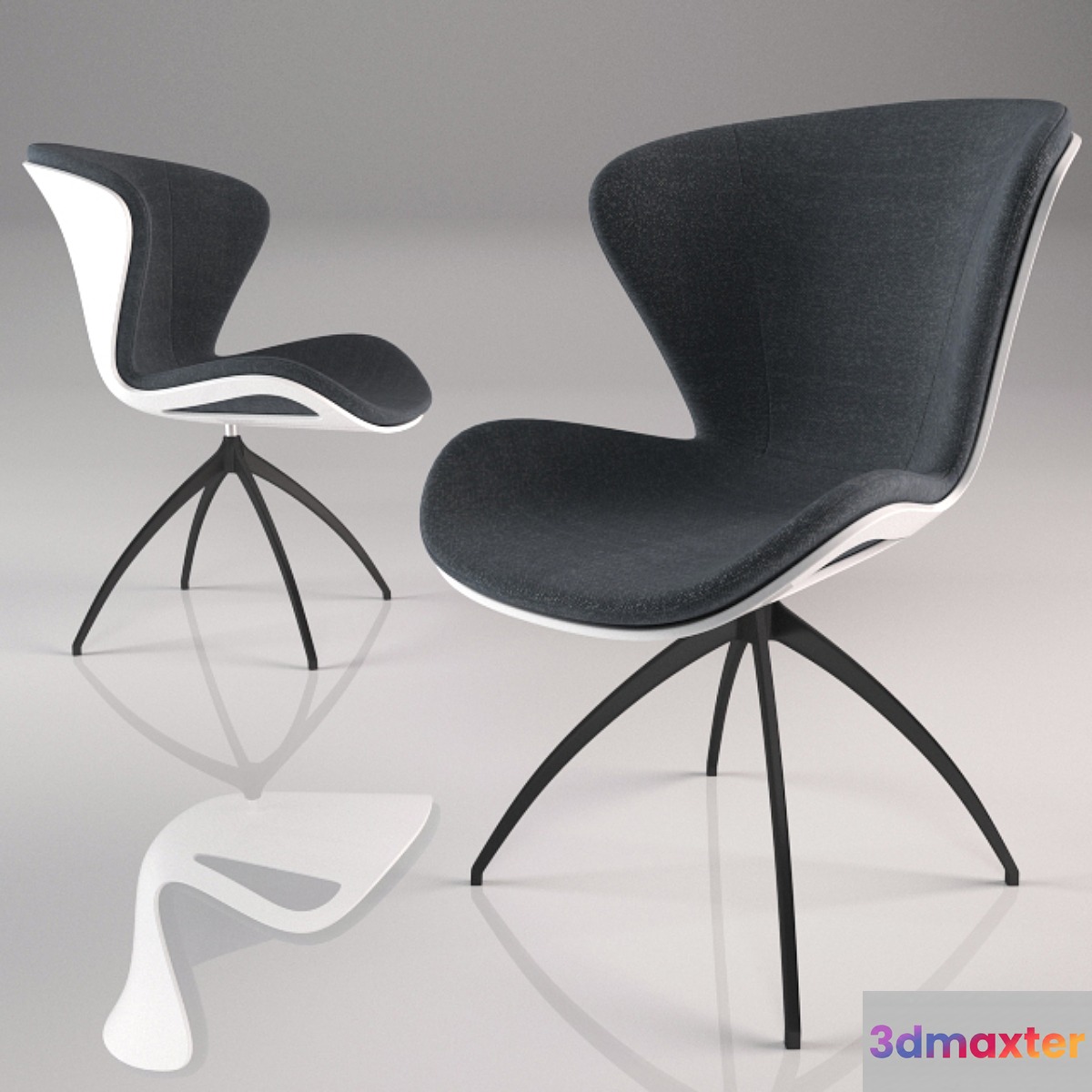 Mercedes-Benz Dining Chair - No.2 3D Max