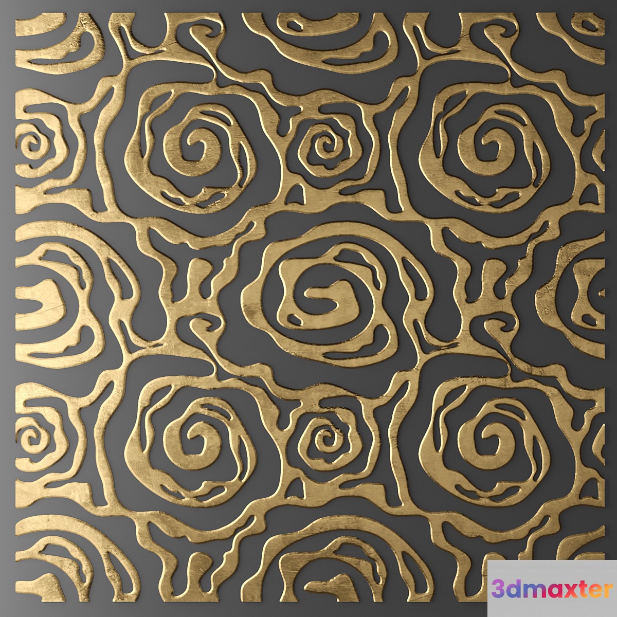 Decor for wall. Panel. 3D - No.60