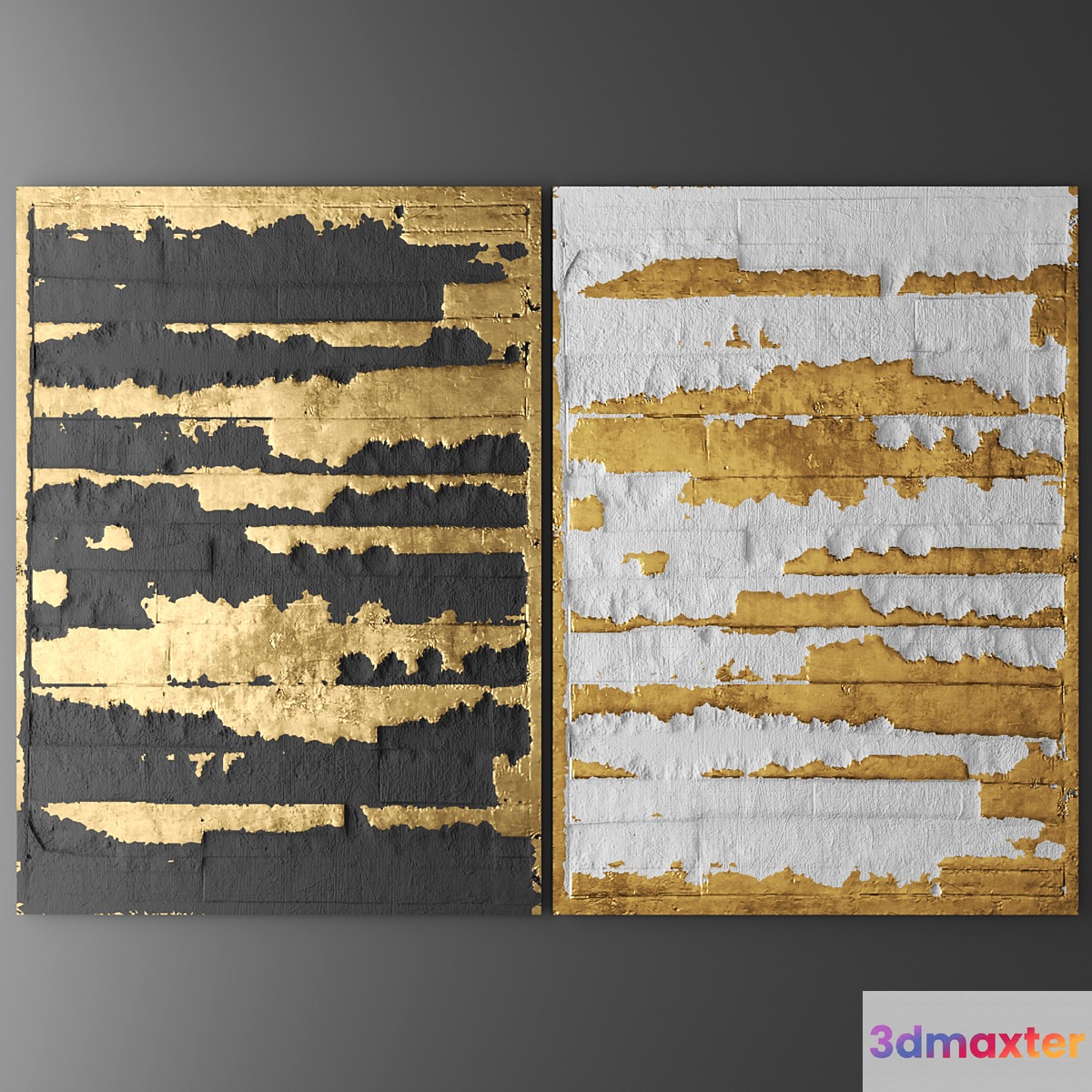 Decor for wall. Panel. 3D - No.23