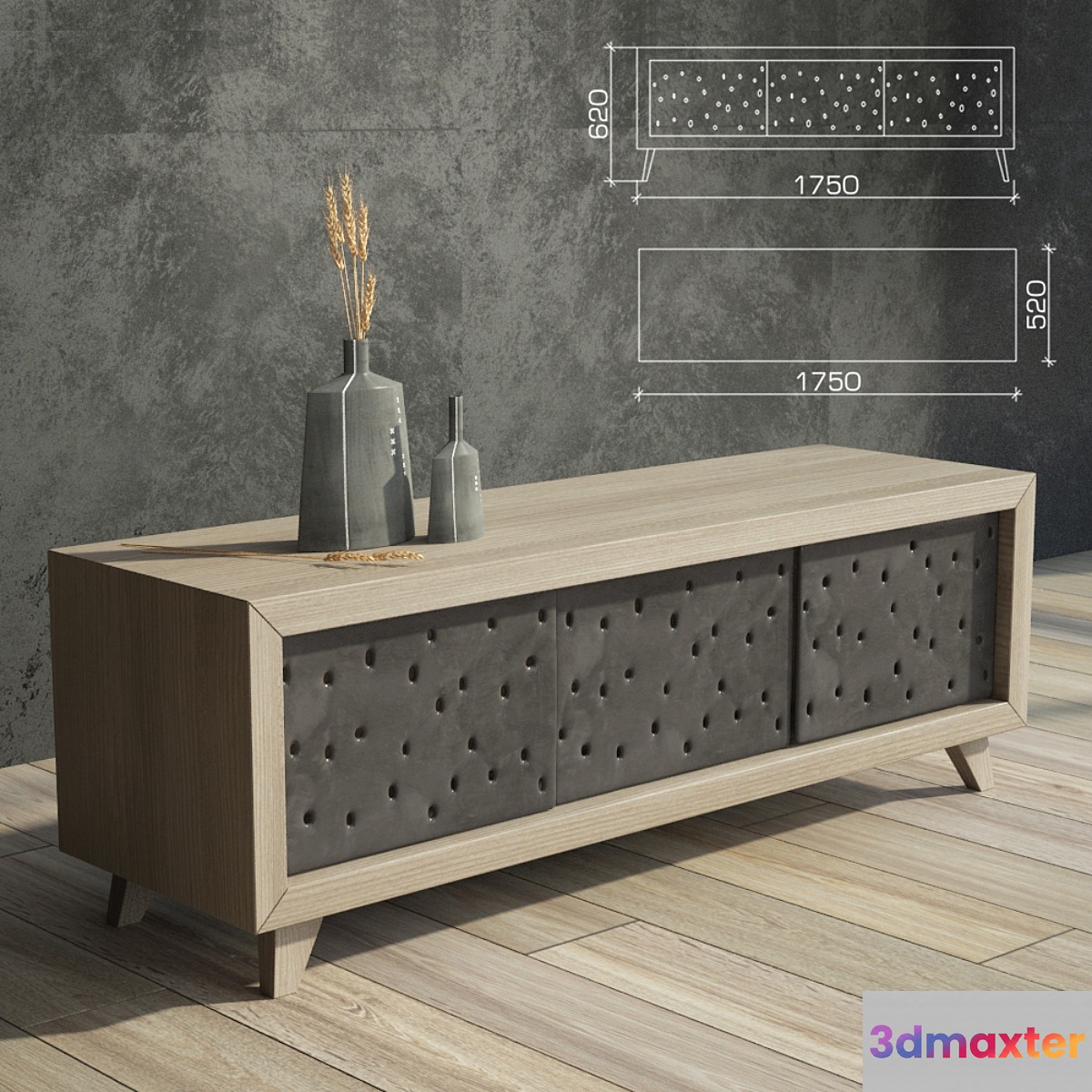Komod Yakusha Design 3D Max