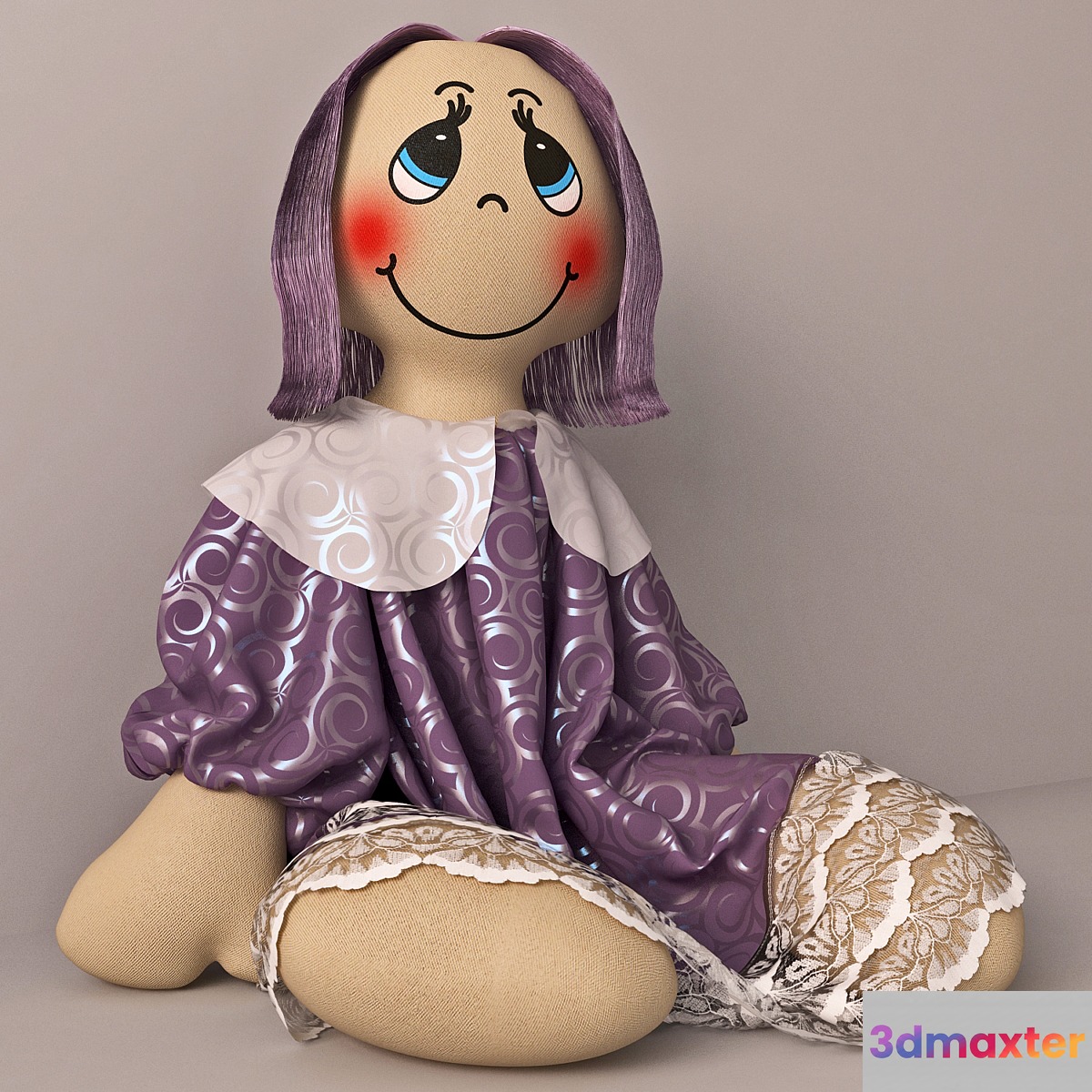 Doll 3D Max