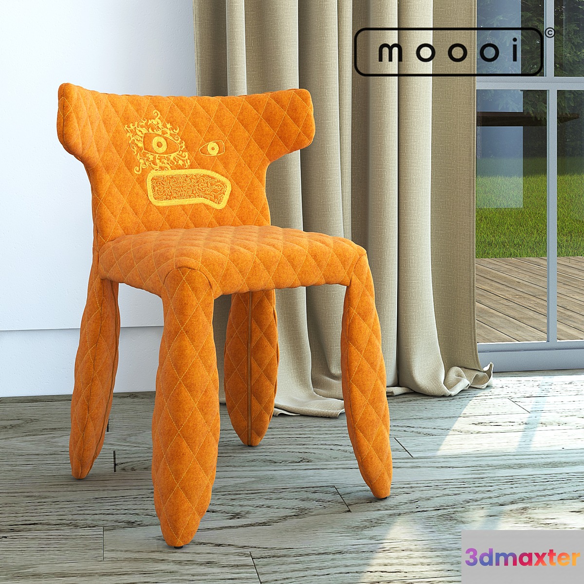 Chair Monster Chair Divina Melange Moooi 3D Max