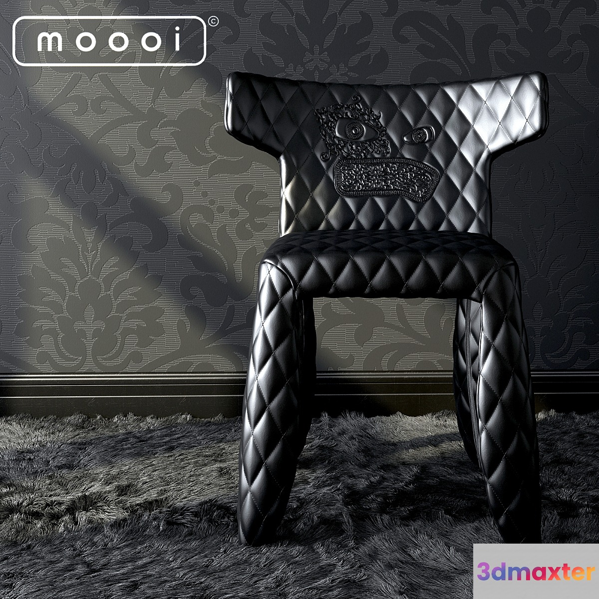 Leather chair Monster Moooi 3D Max