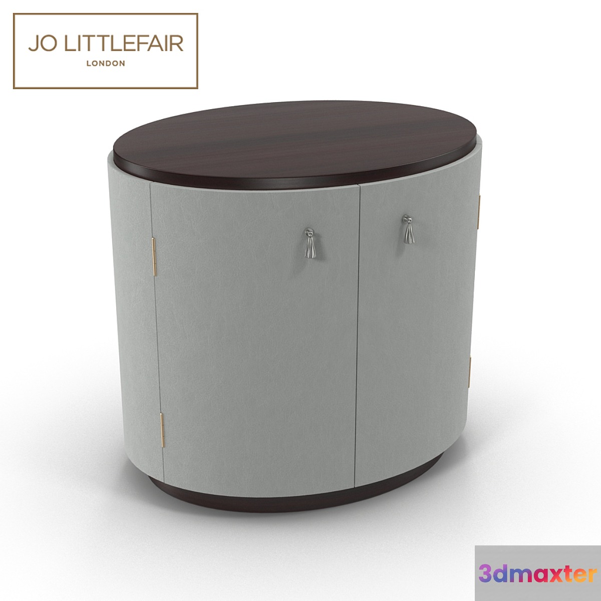 Jo littlefair London Brooksby bedside table - No.2 3D Max