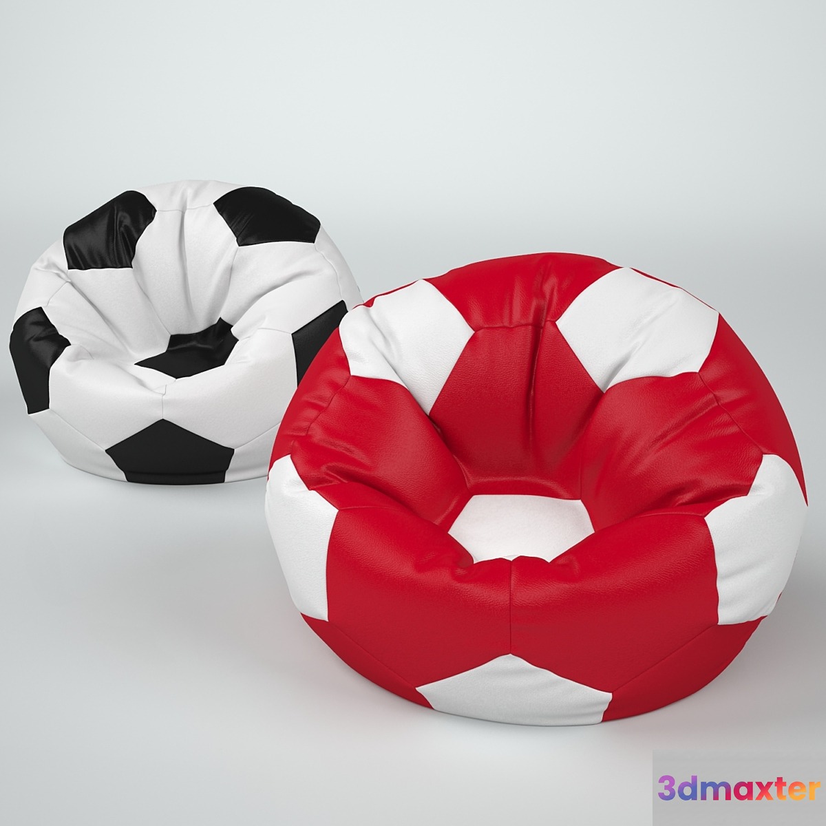 Chair-ball bag 3D Max