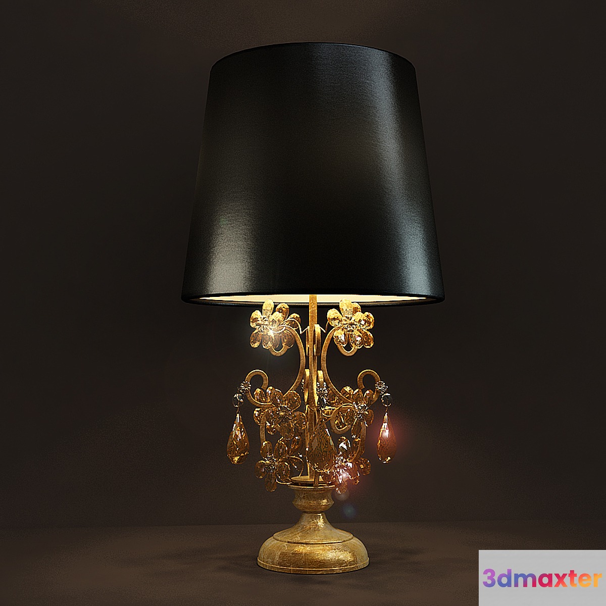 Table lamp Masiero FIORE DI FOGLIA 7200 3D Max