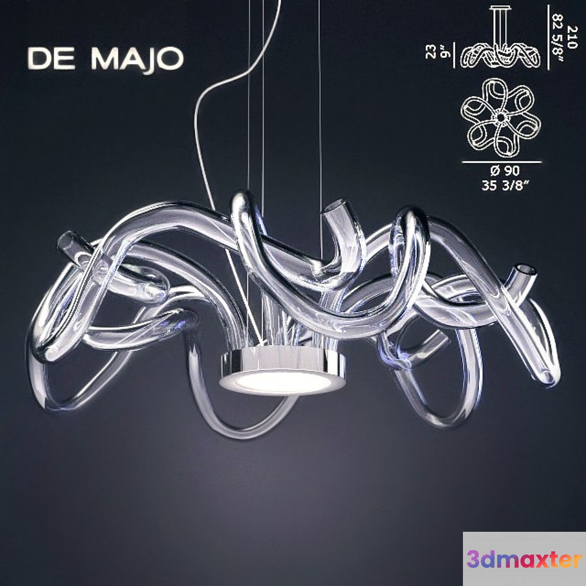 De Majo Bernini S90 3D Max