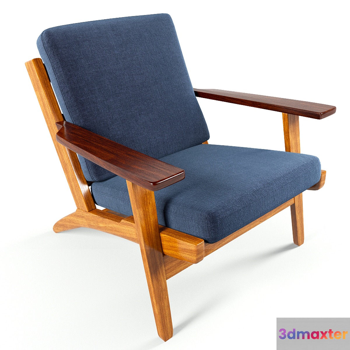 Wegner Style Plank ArmChair - No.2