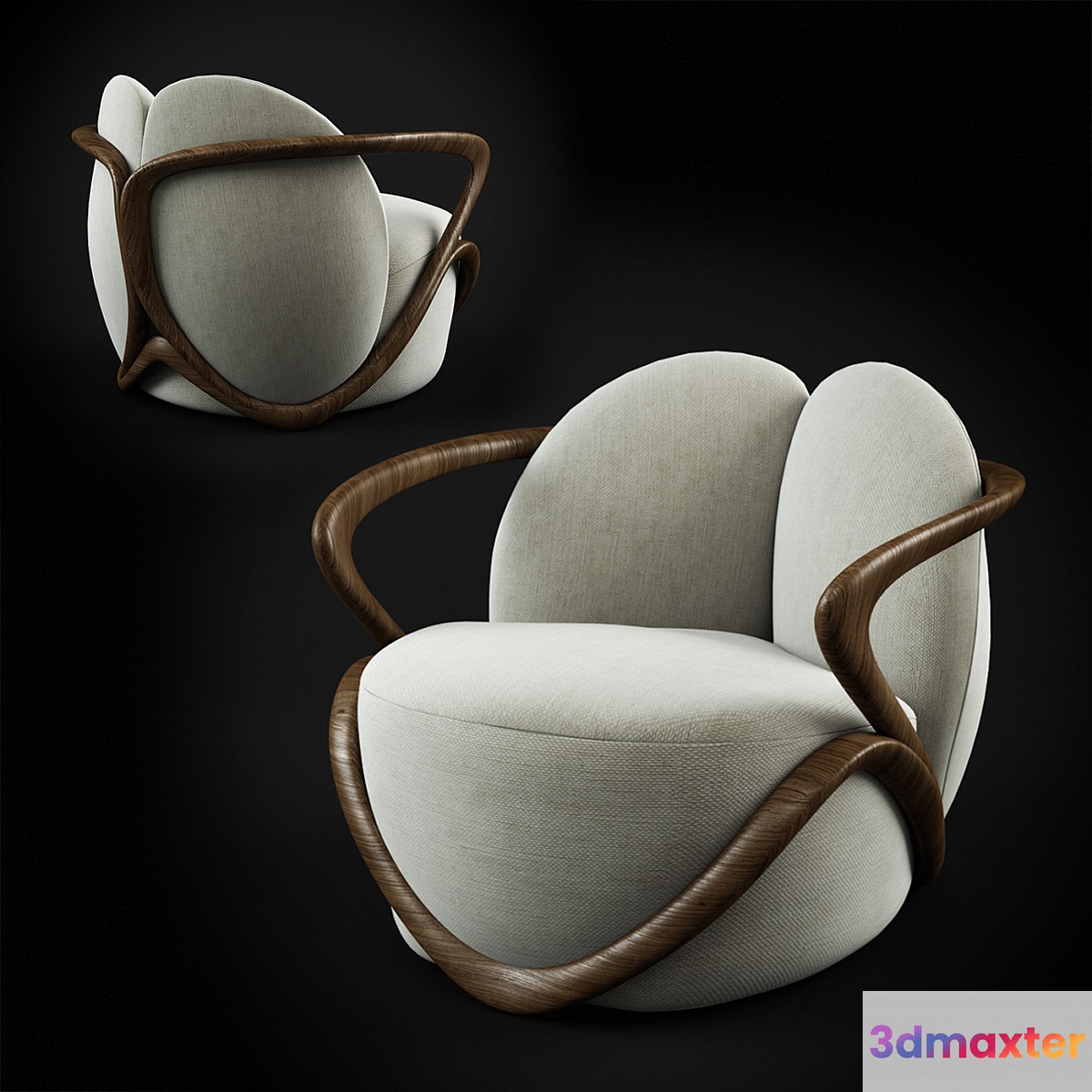 Hug by Giorgetti 3D Max