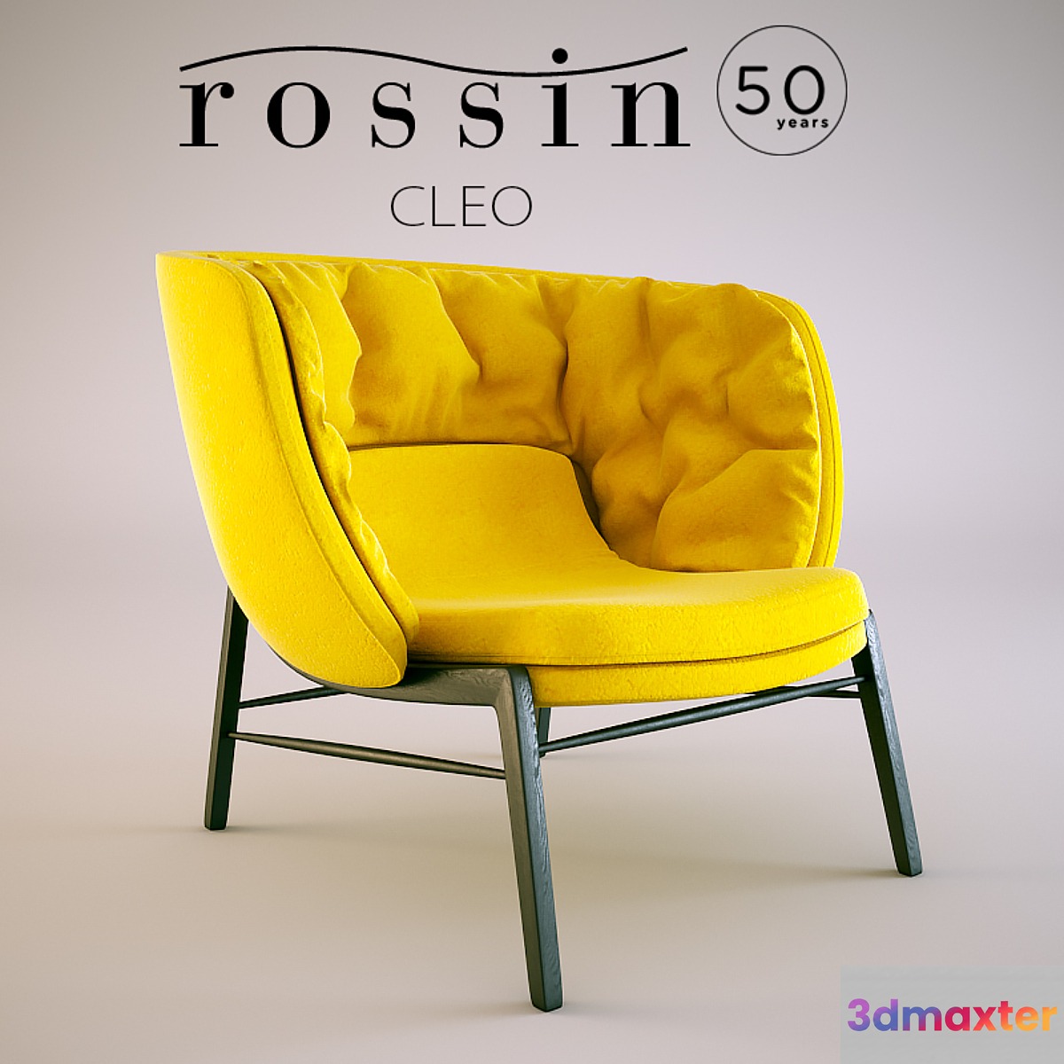 CLEO armchair by ROSSIN 3D Max
