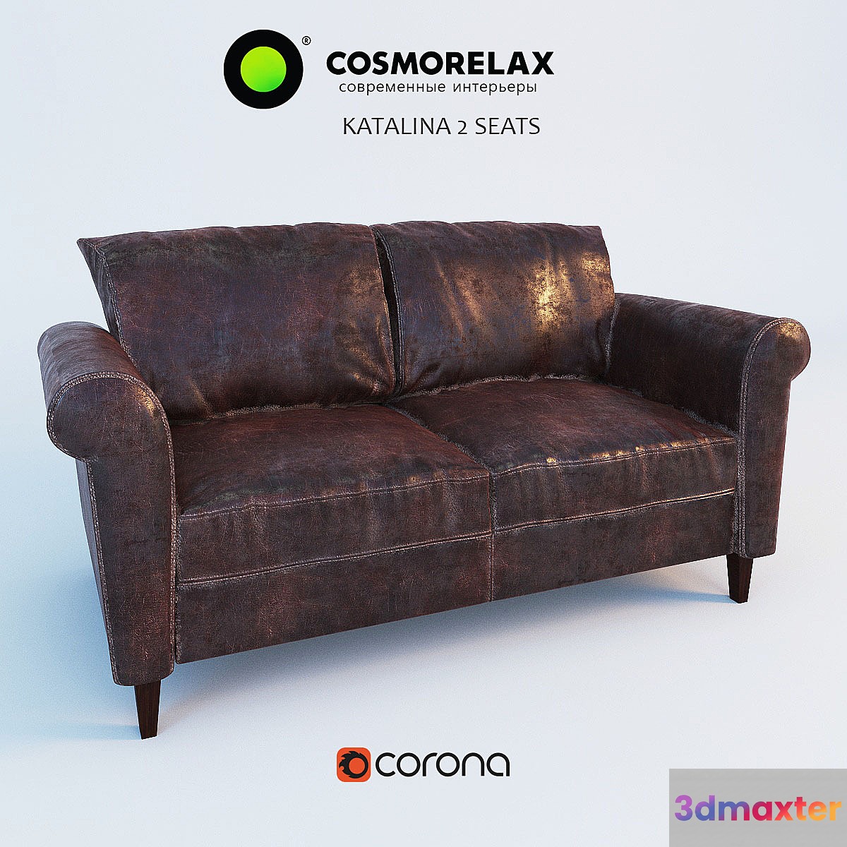 Couch Catalina (KATALINA 2 SEATS) 3D Max