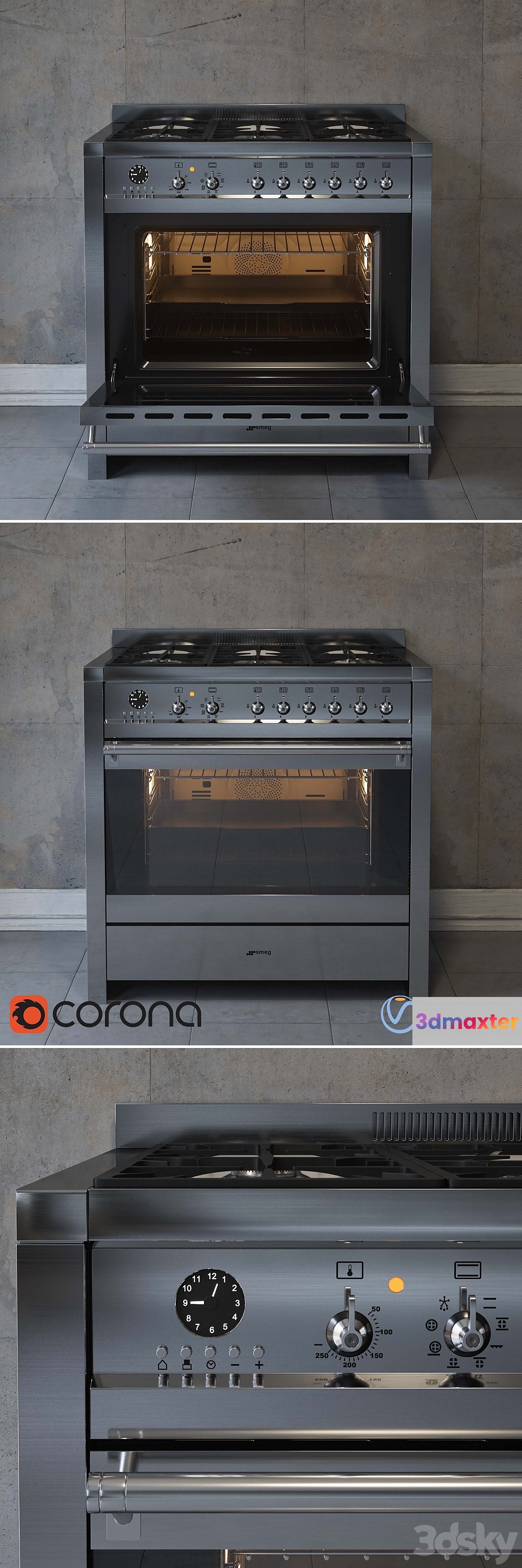 Cooking centers Smeg CS19A-7