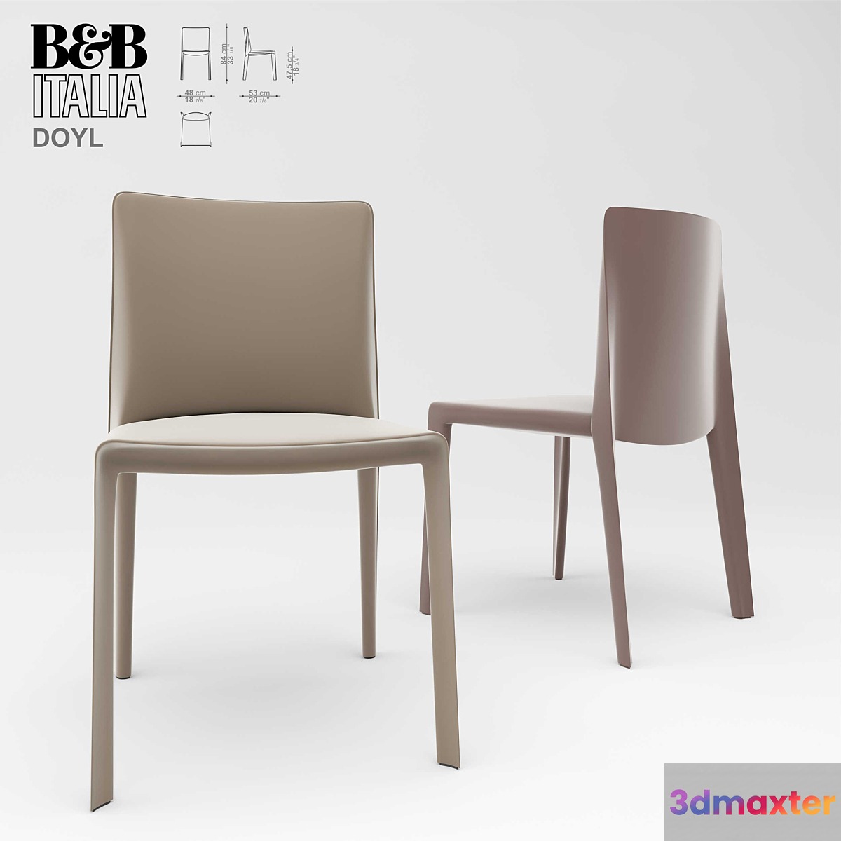 B & B ITALIA DOYL 3D Max