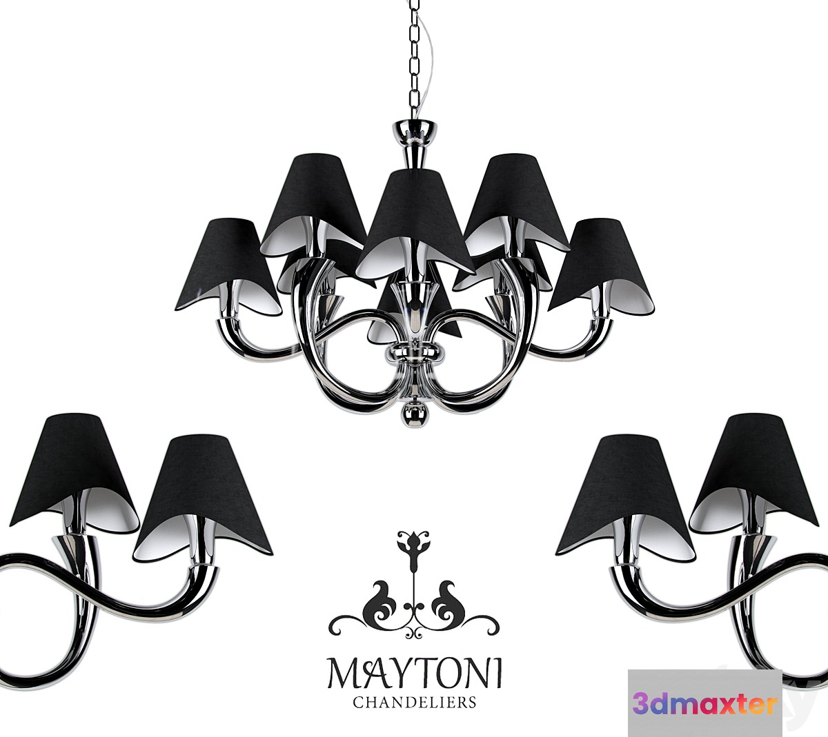Chandelier Maytoni MOD206-08-N - No.3