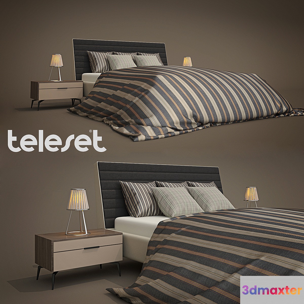 Bed Teleset Lezalt