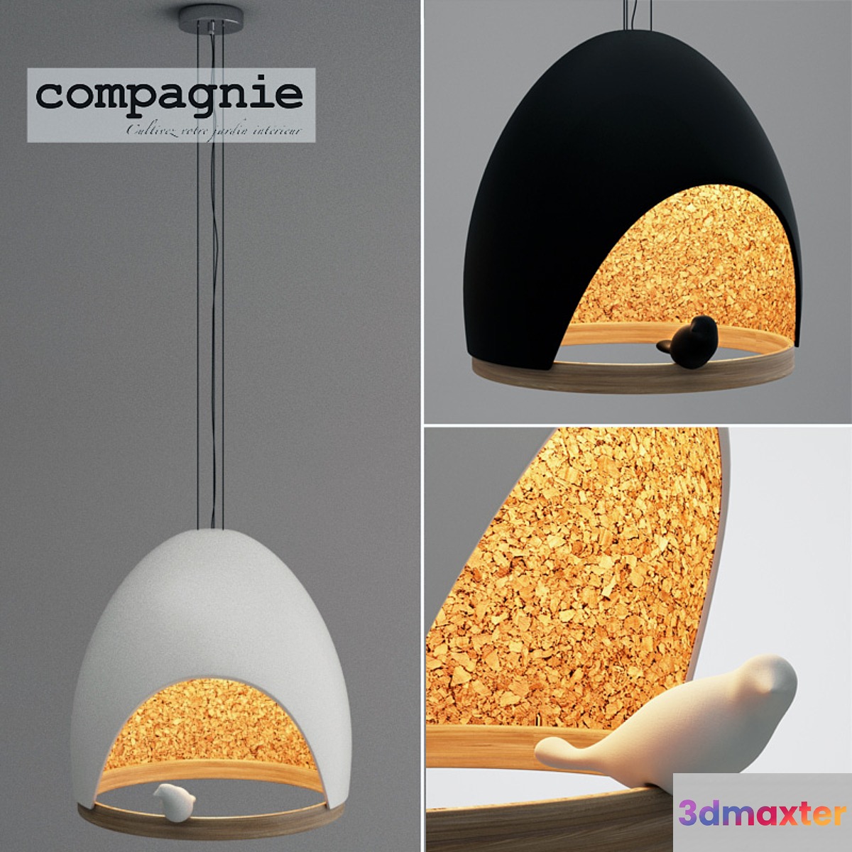 Hanging lamp OISEAU