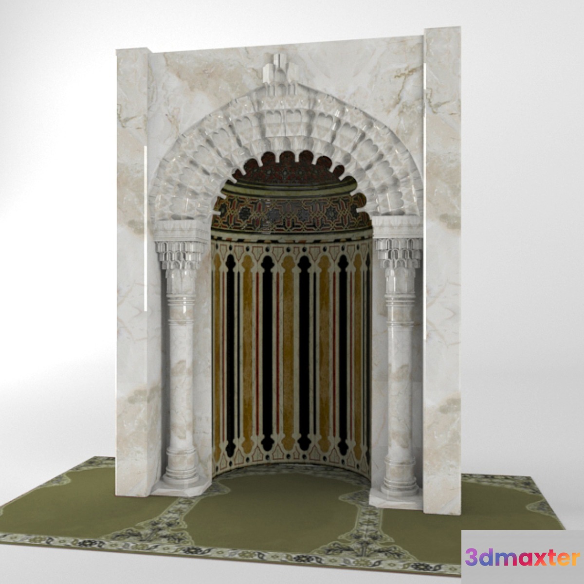 Islamic Mehrab 3D Max