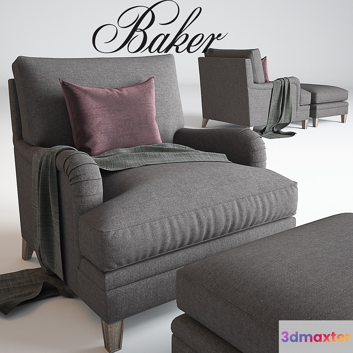 Baker_ Churchill Chair No. 6121C _Michael S Smith - No.3
