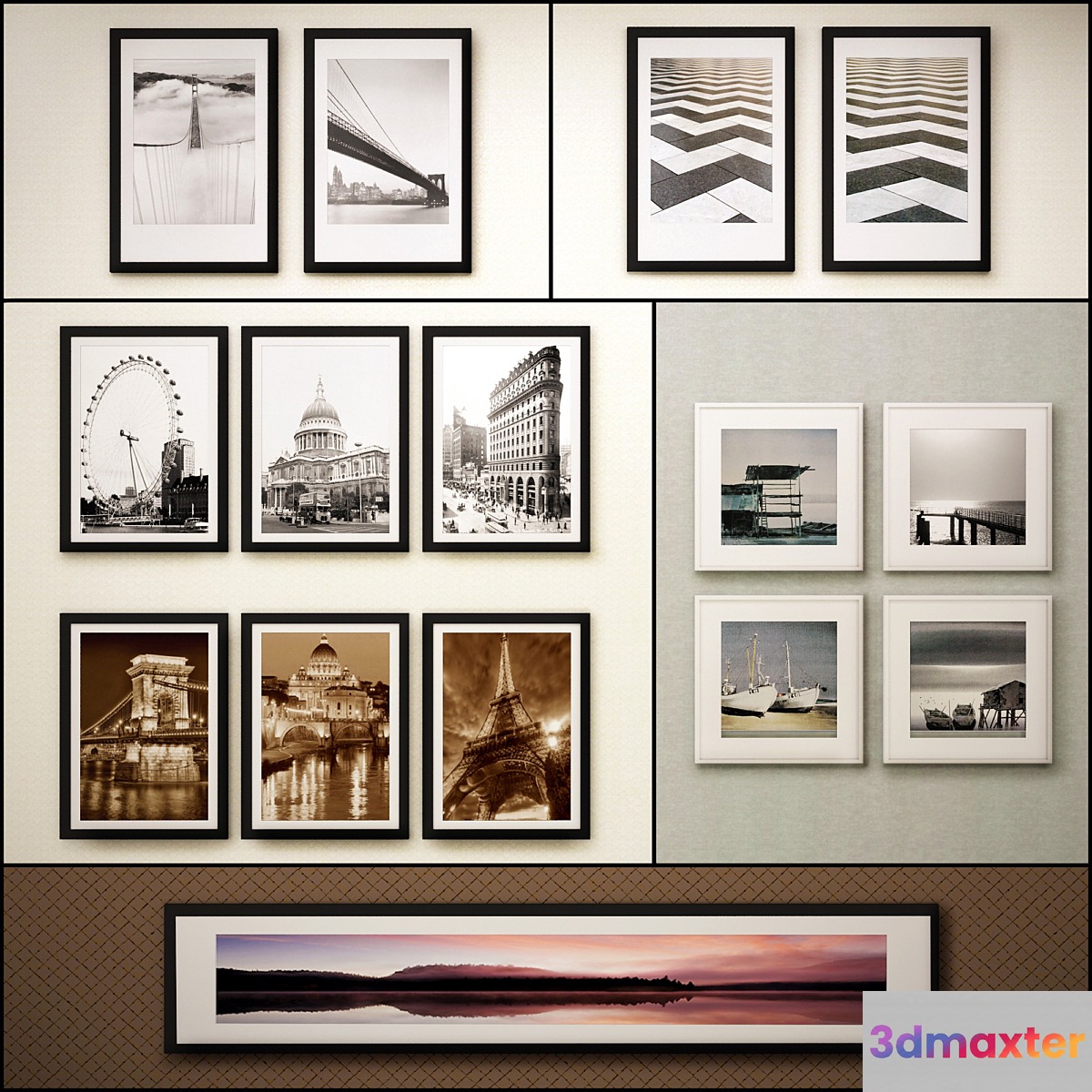 The picture in the frame: 20 piece (Collection 39) Picture Frame