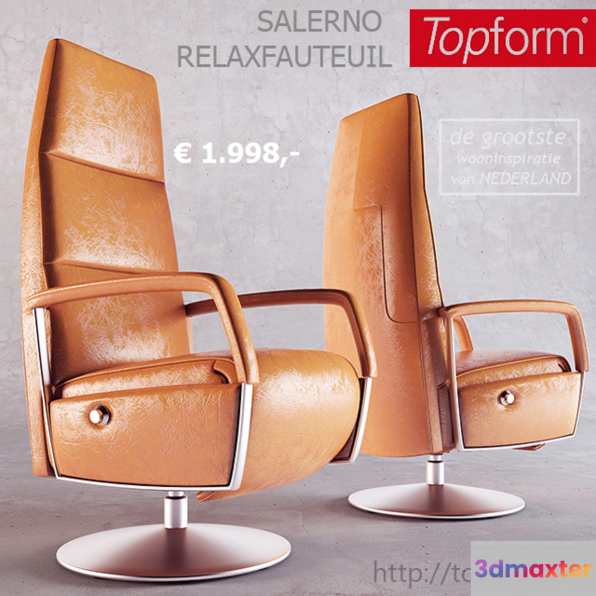 SALERNO RELAXFAUTEUIL 3D Max
