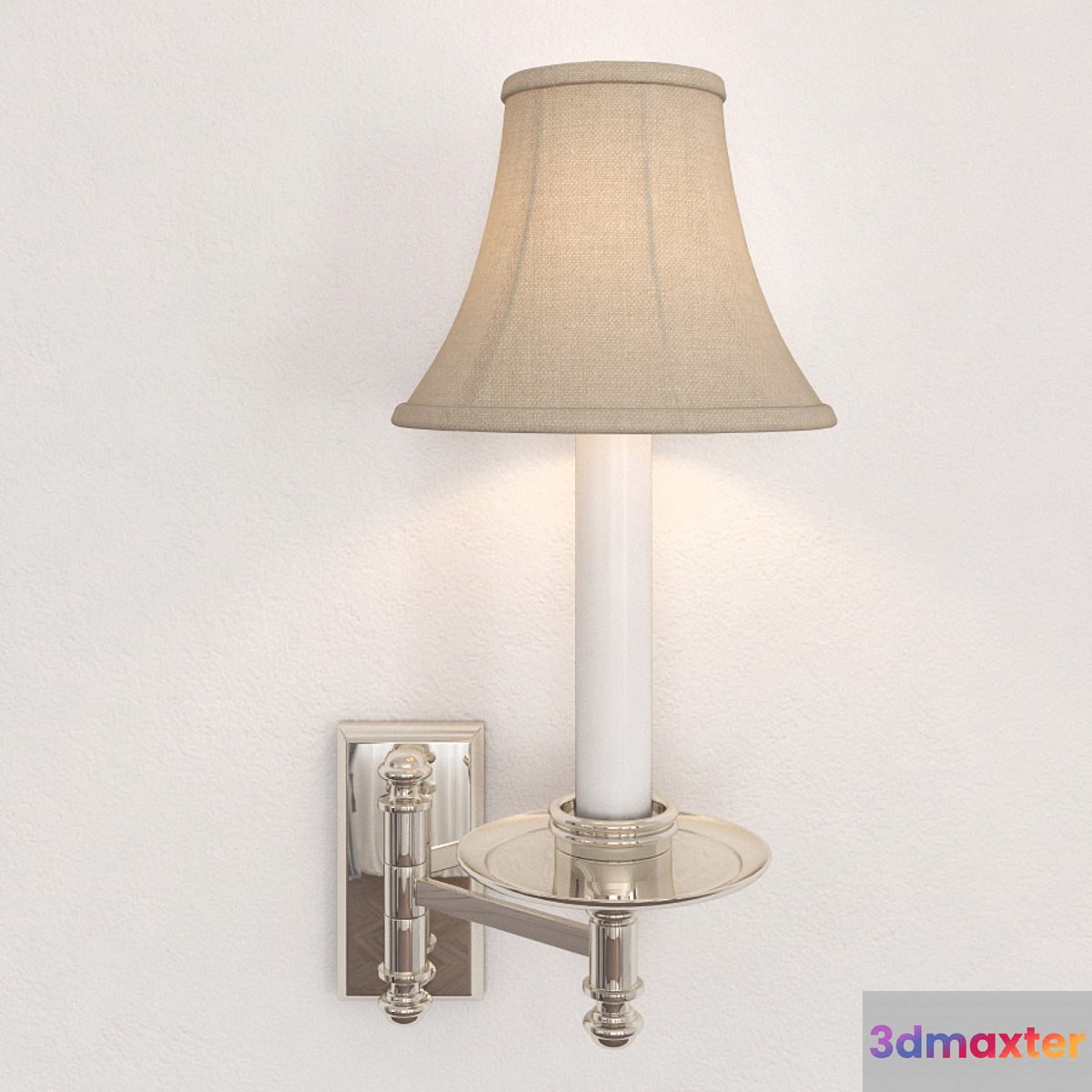 Visual Comfort EF Chapman Dorchester Swing-Arm Wall Light CHD1112PN