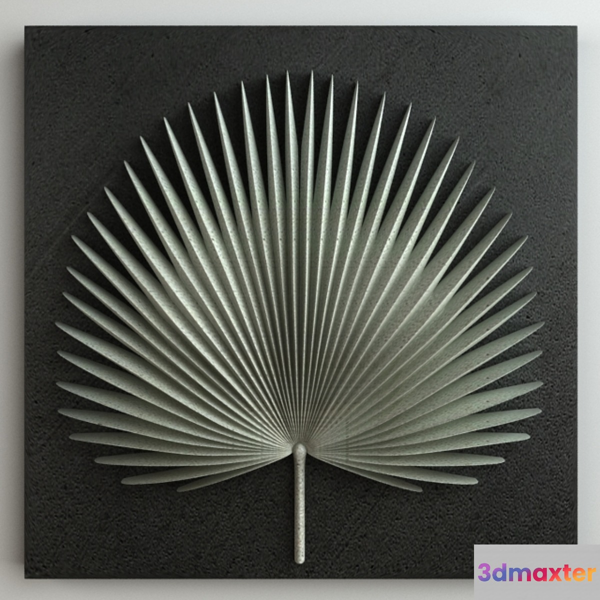 Palm Leaf Ornament 003 3D Max