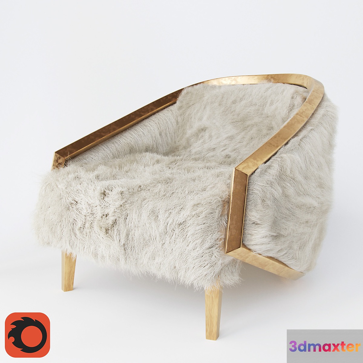 Pierre collection KOKOON CLUB CHAIR 3D Max