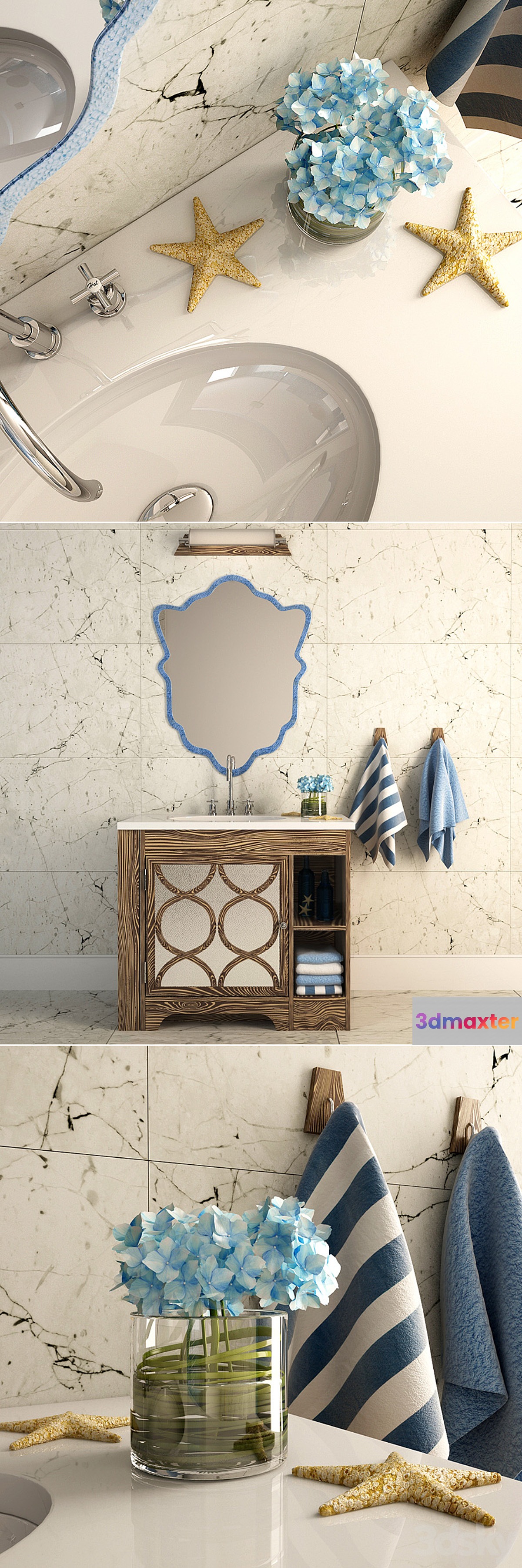 Furniture and decor for bathrooms