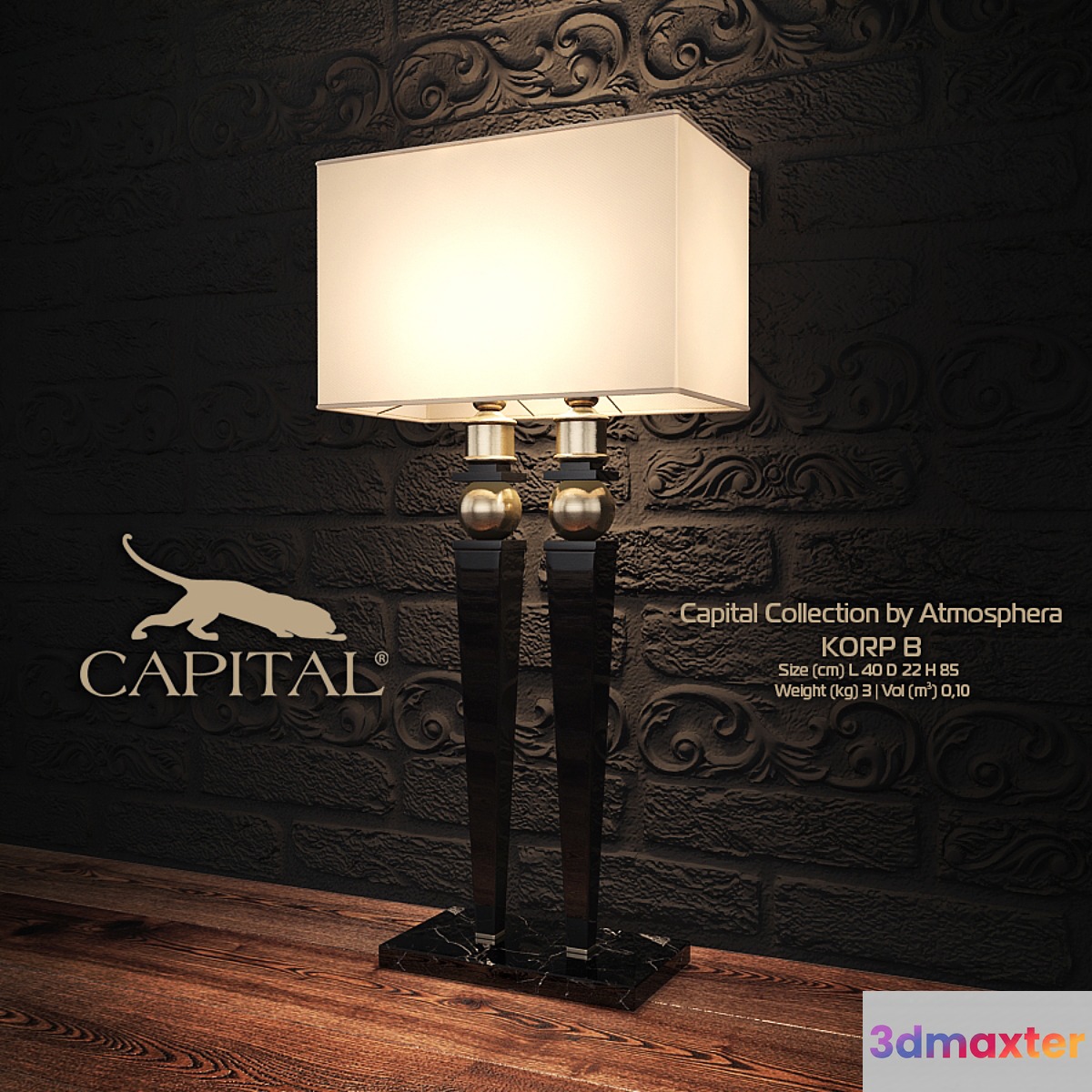 Capital Collection by Atmosphera KORP B 3D Max