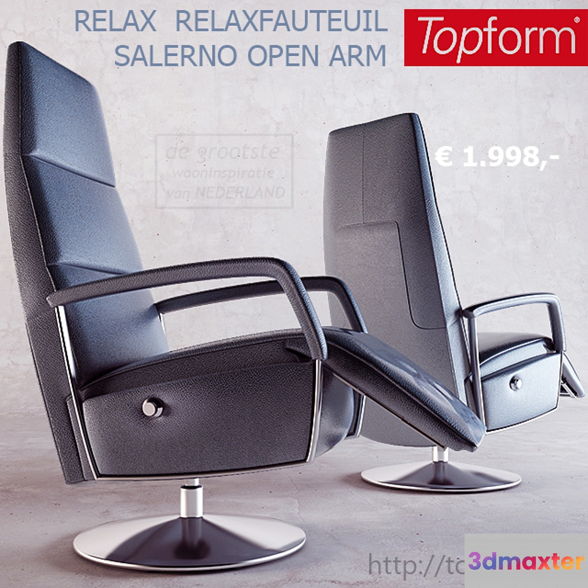 SALERNO RELAX RELAXFAUTEUIL 3D Max