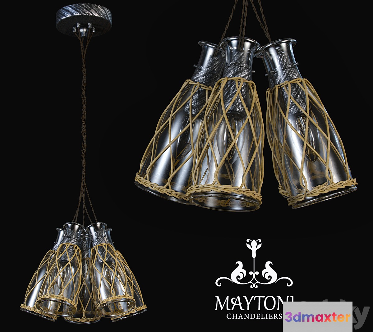 Suspension Maytoni H099-05-B 3D Max