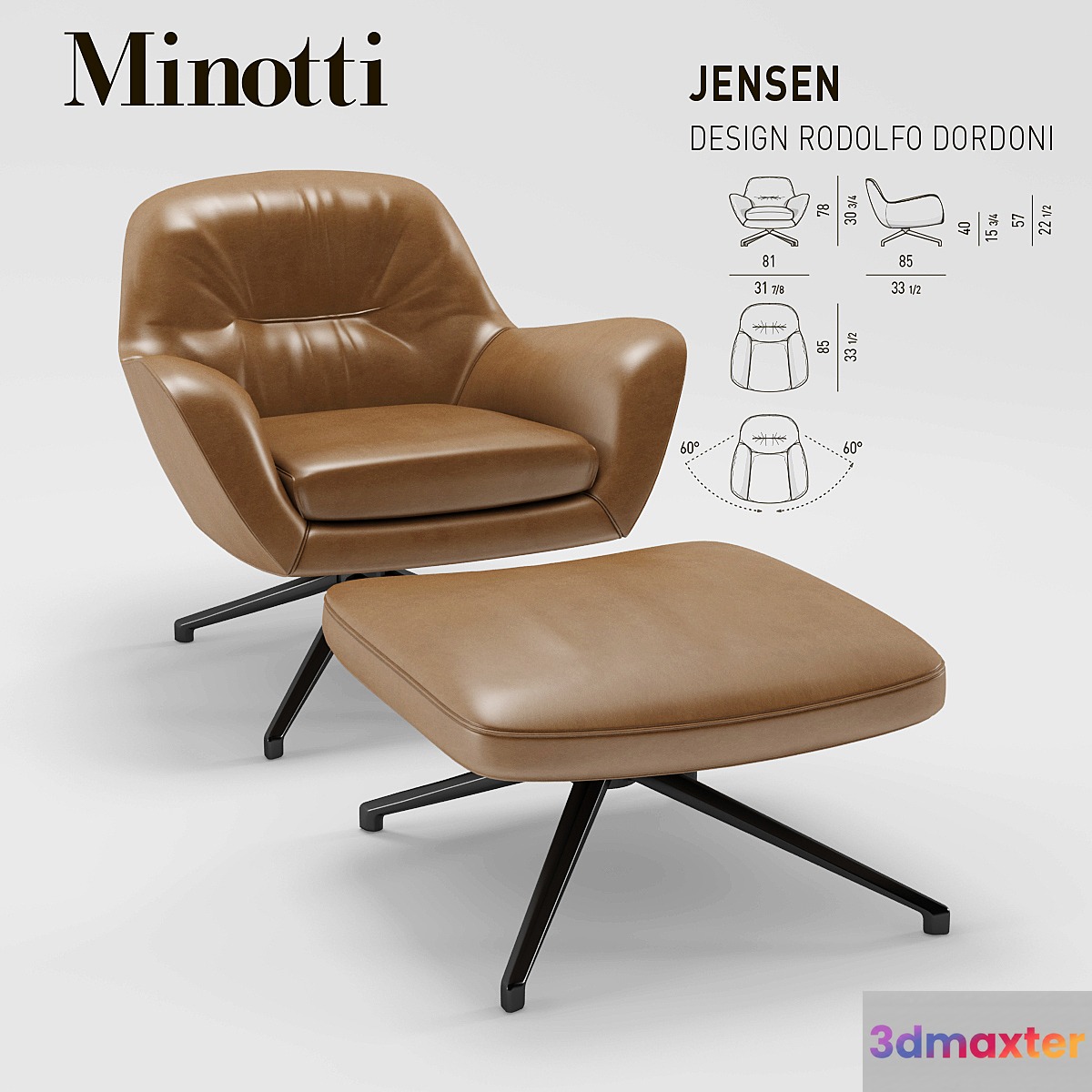 Minotti Jensen Armchair - No.3