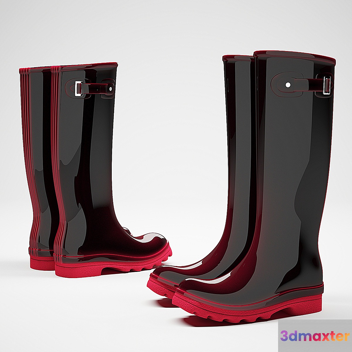 Rubber boots