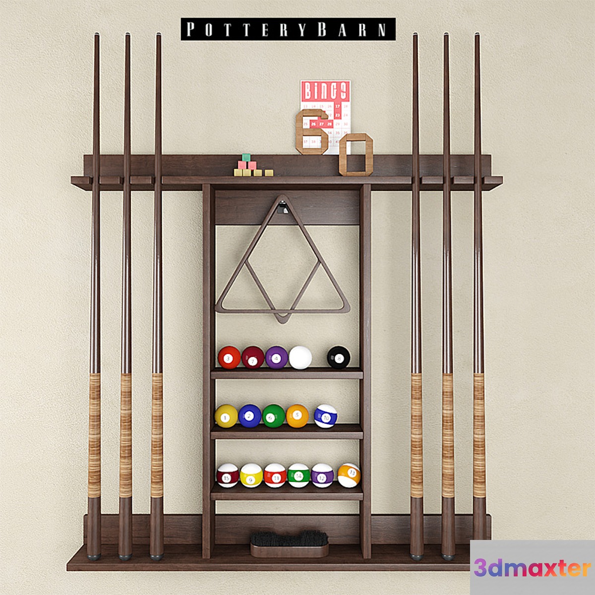 Cue Stick Storage Rack - Pottery Barn