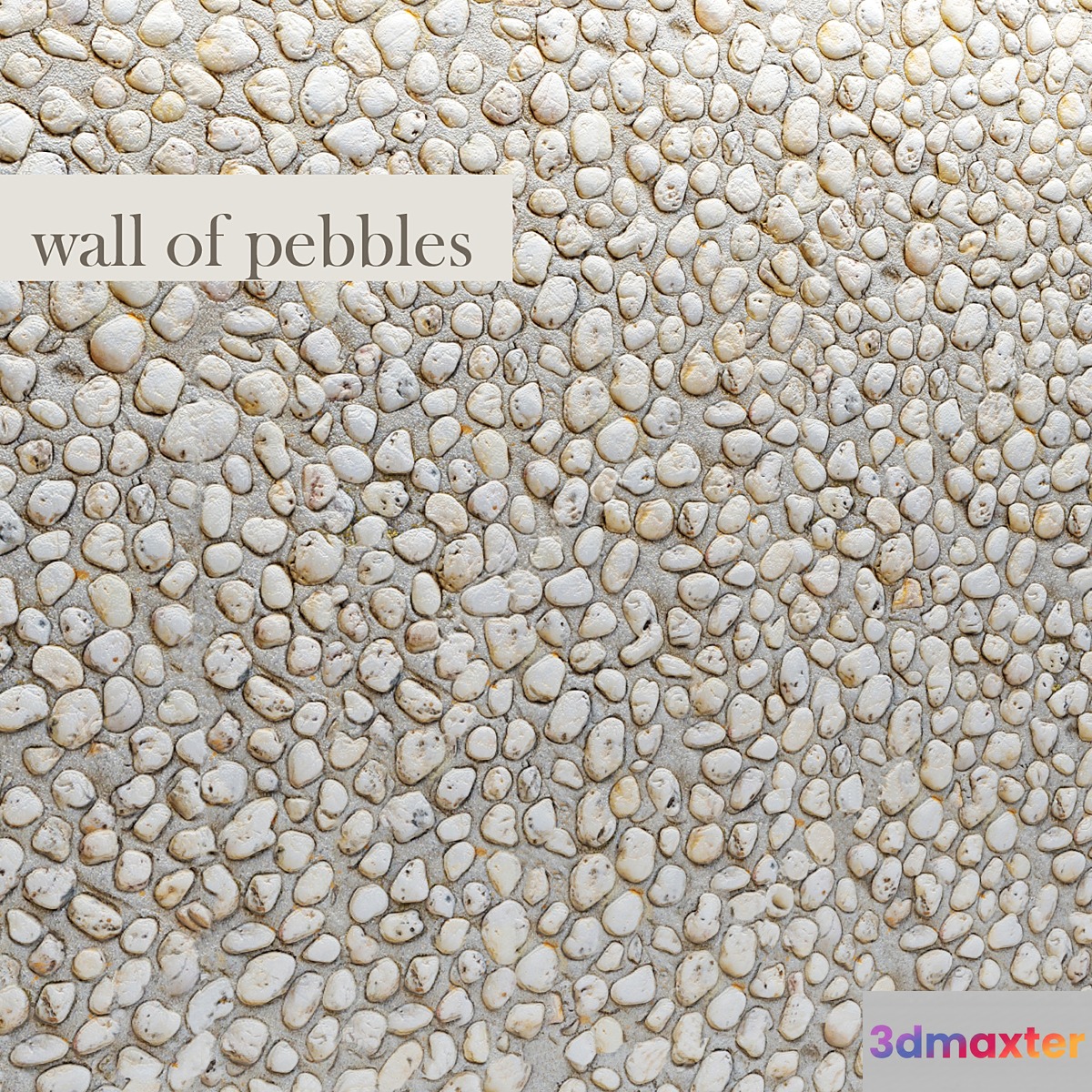 Pebbles. 3D Max