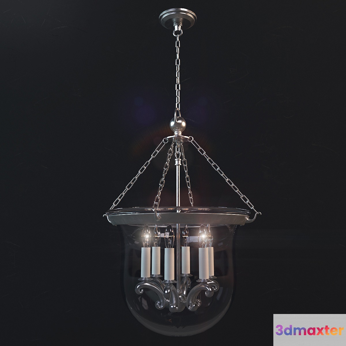 Country Bell Jar Lantern