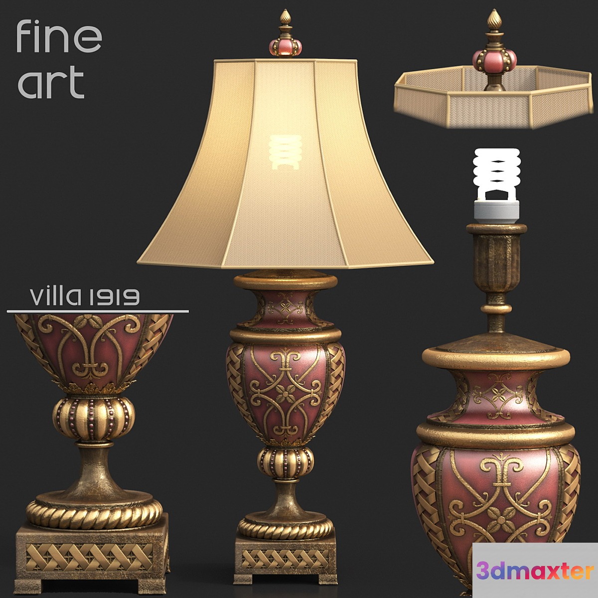 Lamp Villa in 1919 from the Fine Art - No.4