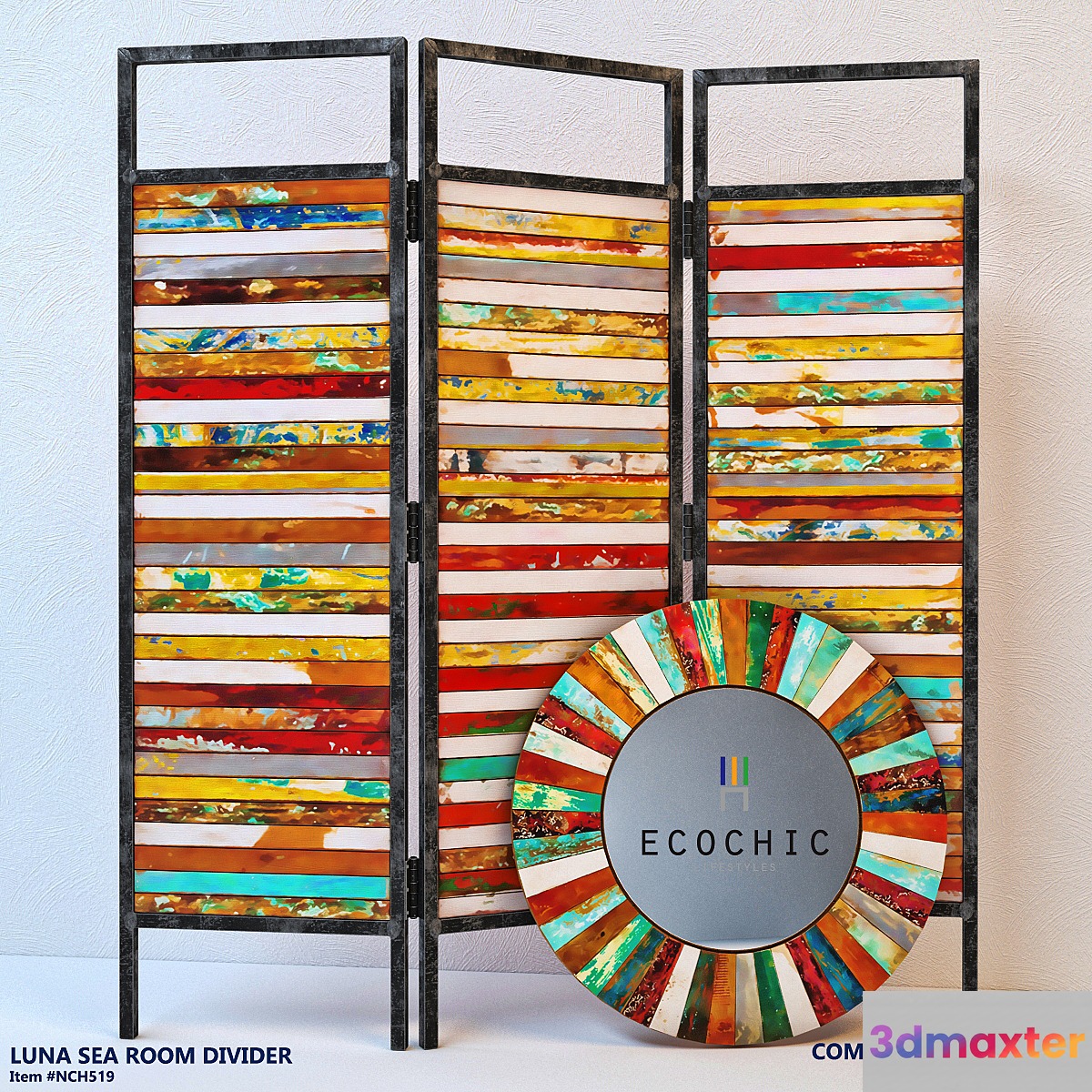EcoChic Lifestyles LUNA SEA ROOM DIVIDER