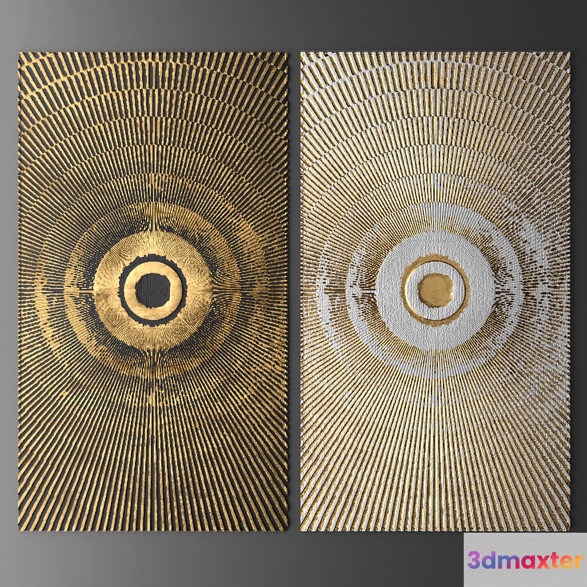 Decor for wall. Panel. 3D - No.25