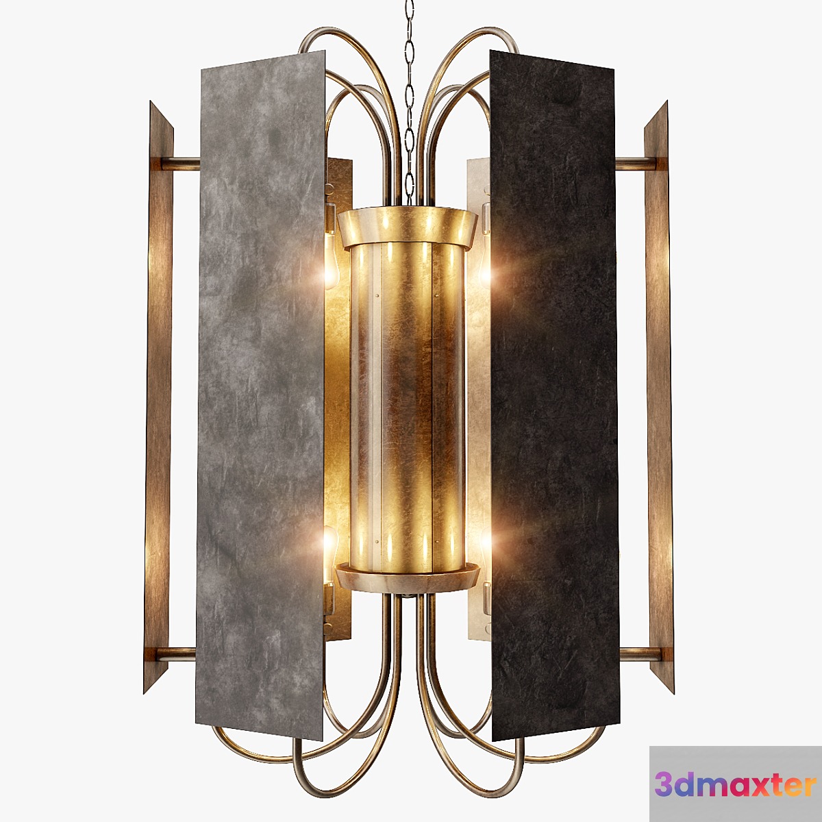 Dering Hall Torino Chandelier 3D Max