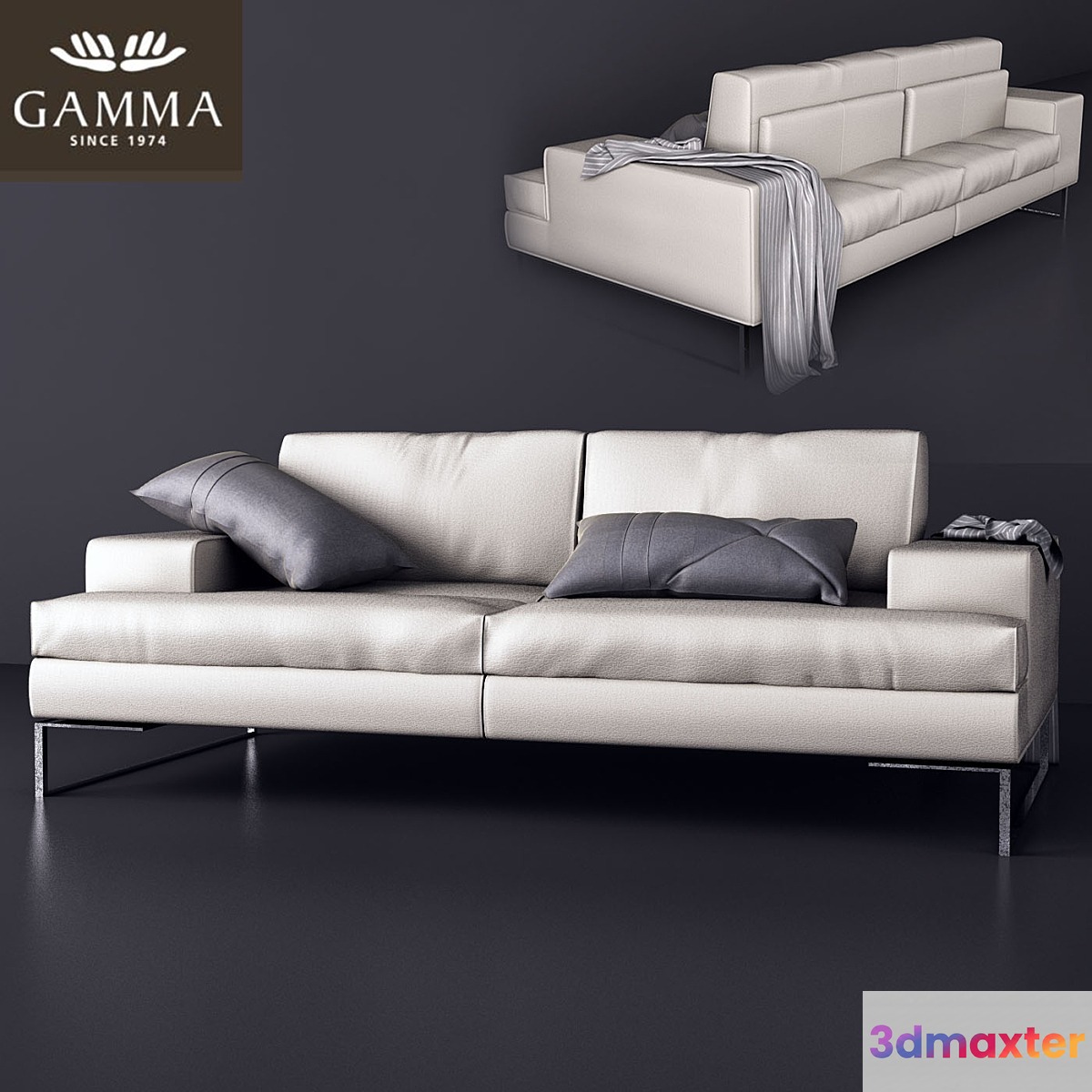 Gamma Sunset 3D Max